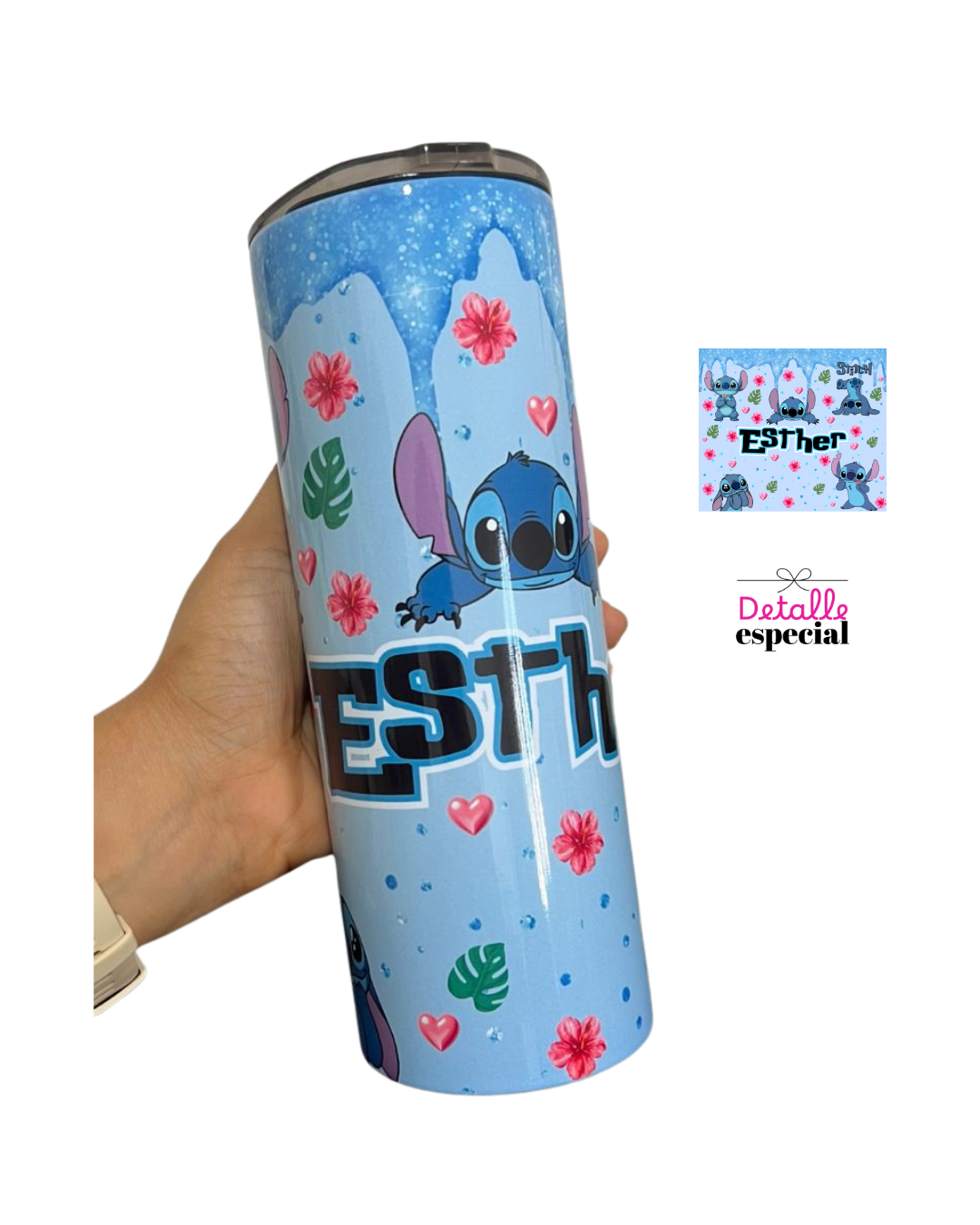 Stich (fondo azul)