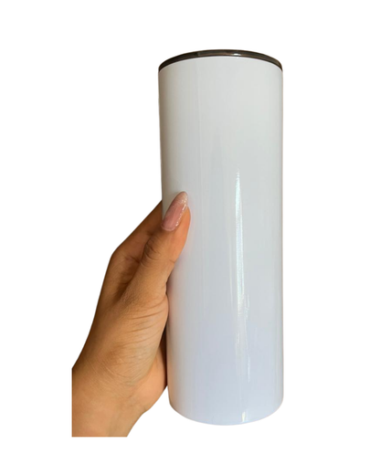 Termo Blanco Skinny Perzonalizable