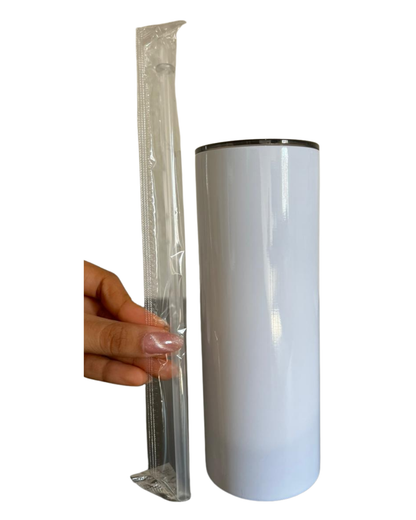 Termo Blanco Skinny Perzonalizable