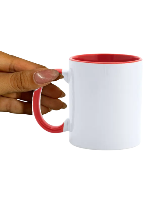 Taza Roja personalizable