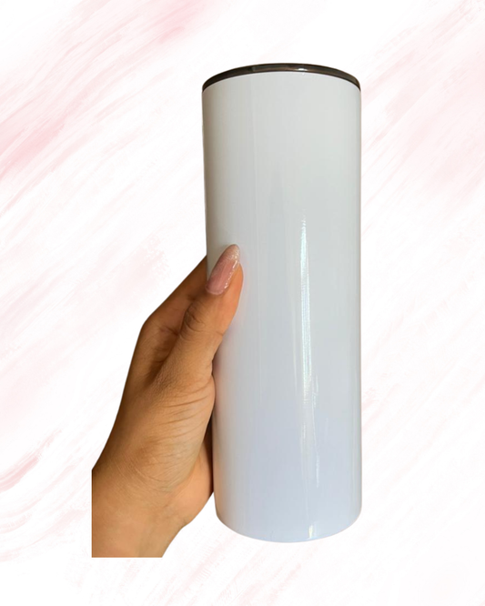 Termo Blanco Skinny Perzonalizable