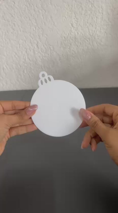 Esfera Navideña personalizable